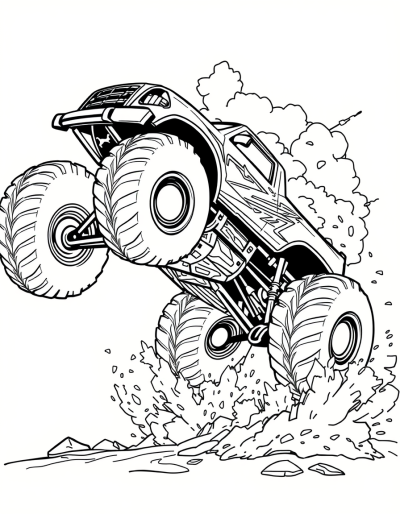 Crush Cars With Huge Tires!
