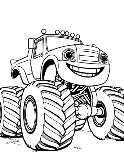 Giant Truck With A Smile