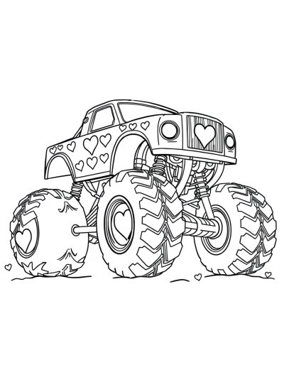 Hearts On Tires And Wheels