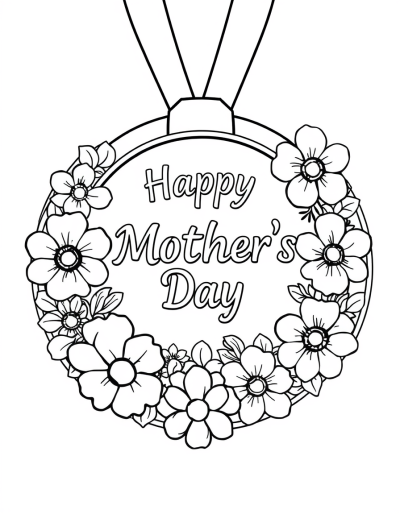 Decorate The Medal With Flowers