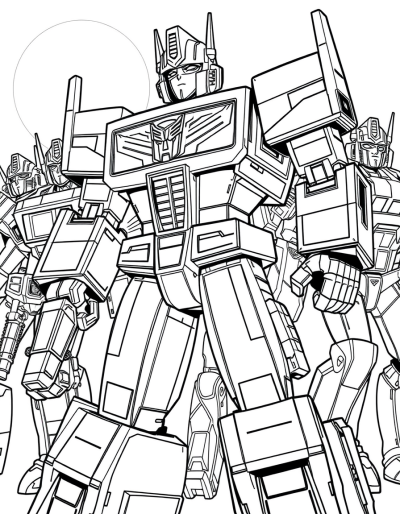 The Autobots Defend Earth Bravely