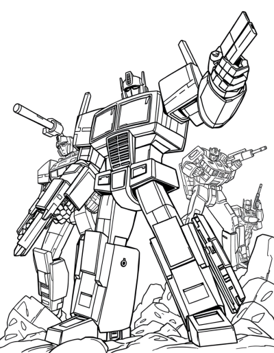 Transformers Fight For Justice