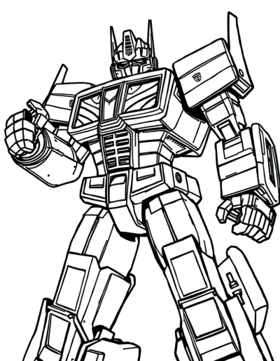 Optimus Prime In Battle Mode