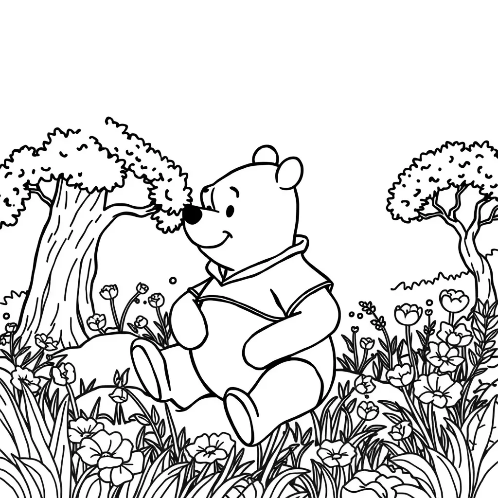 winnie pooh coloring pages