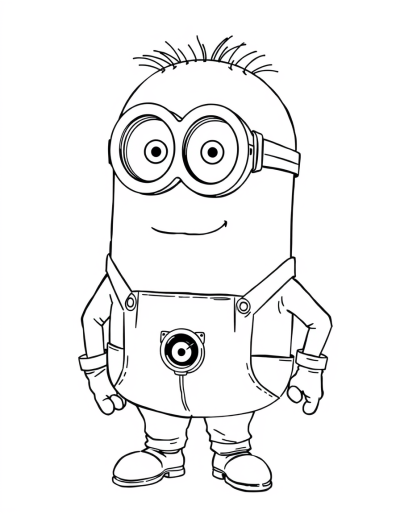 Professional Cosplayer Embodying A Minion