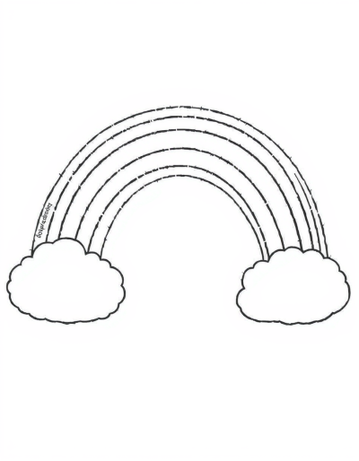 Minimalist Rainbow Coloring Fun