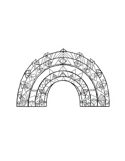 Creative Geometric Pattern Design