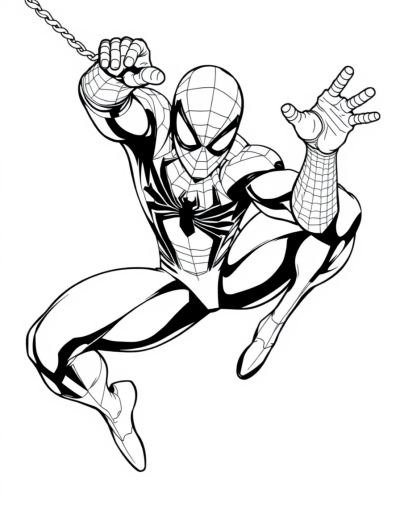 Spiderman Saving Citizens From Danger