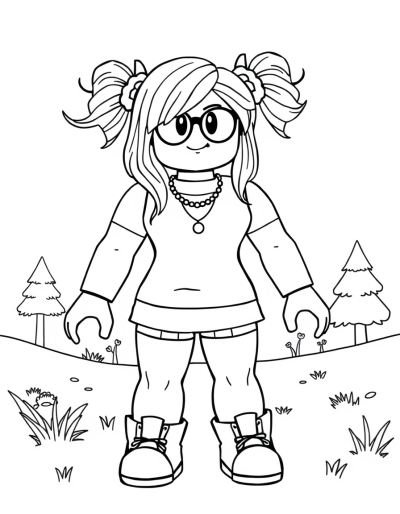 Roblox Girl In A Fantasy Land