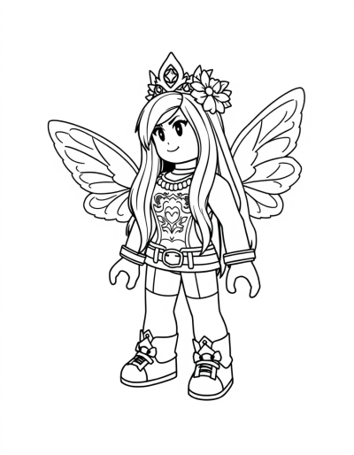 Roblox Girl In A Magical World