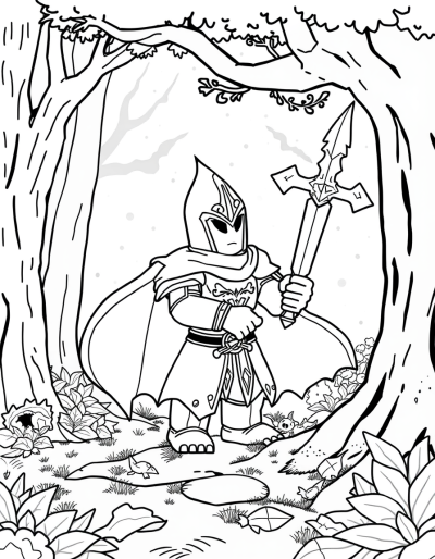 Magical Creatures In Enchanted Forest