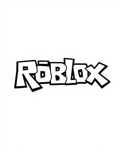 Roblox Logo Coloring