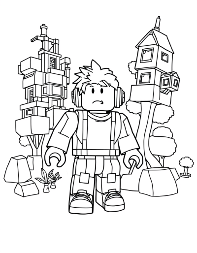 Roblox Noob Building Their World