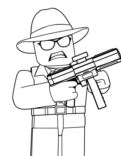 Arresting A Criminal In Roblox