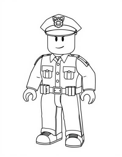 Roblox Police Uniform Design