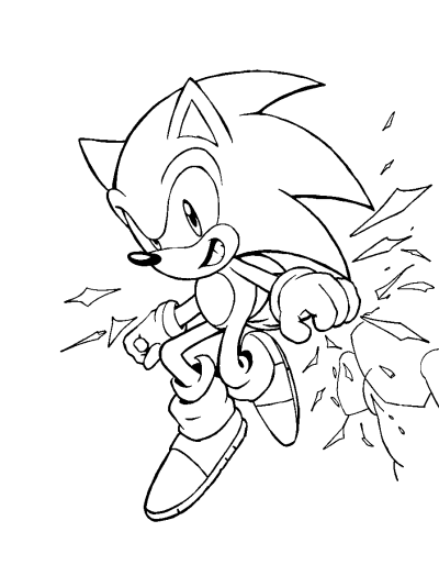 Sonic Breaking The Sound Barrier