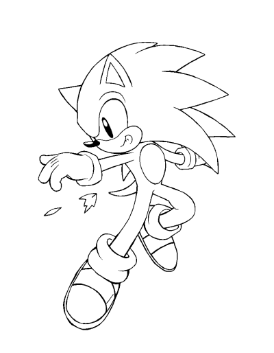 Sonic Zooms Past The Limits