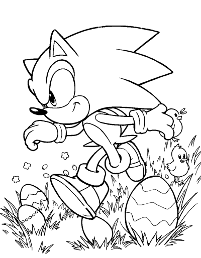 Chicks Chirping As Sonic Rushes By