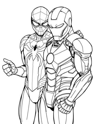 Iron Man Teaming Up With Spider Man