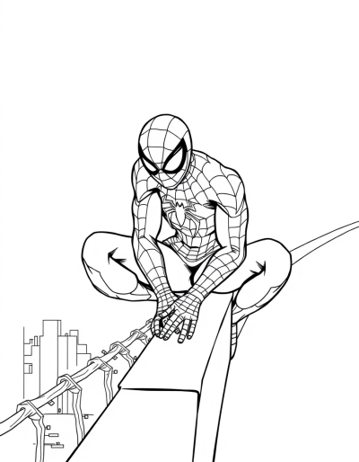 Spider Man Hides In Plain Sight