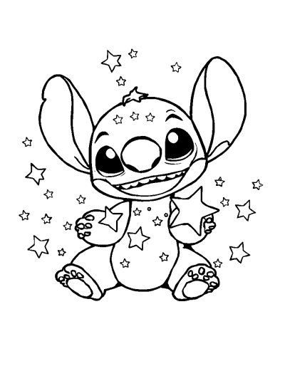 A Galaxy Of Stars To Color