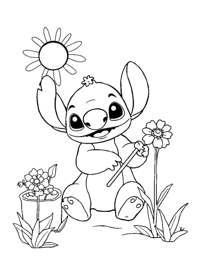 Stitch Gardening In The Sun