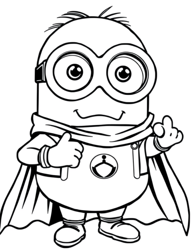 Minions Dressed As Superheroes