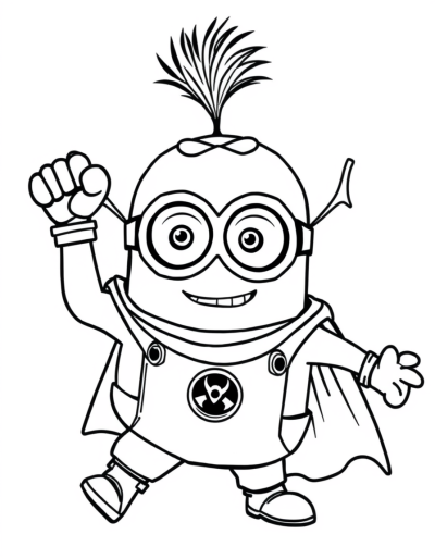 Minions Saving The Day Bravely