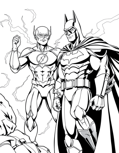 Batman And The Flash Solving Mysteries