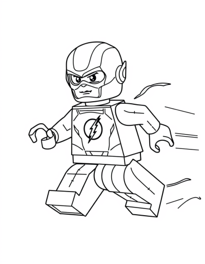 The Flash In A High Speed Chase