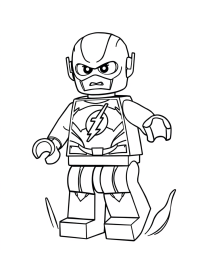 The Flash Using Super Speed