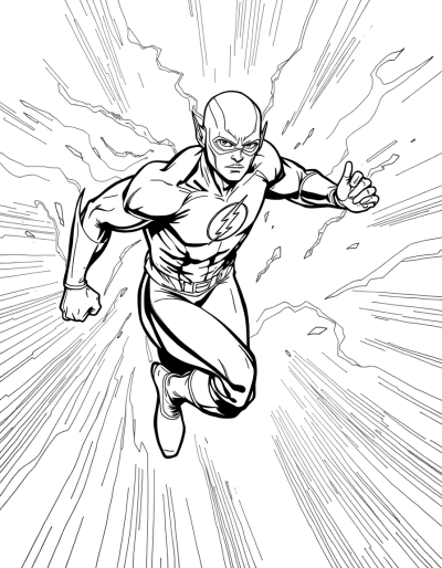 The Flash Racing Against Time