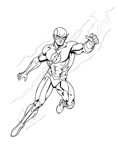 The Flash With Super Speed