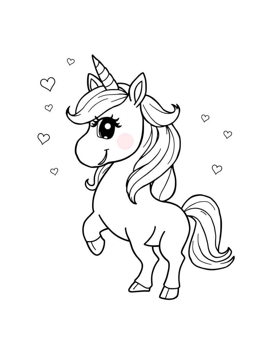 A Unicorn With A Joyful Spirit