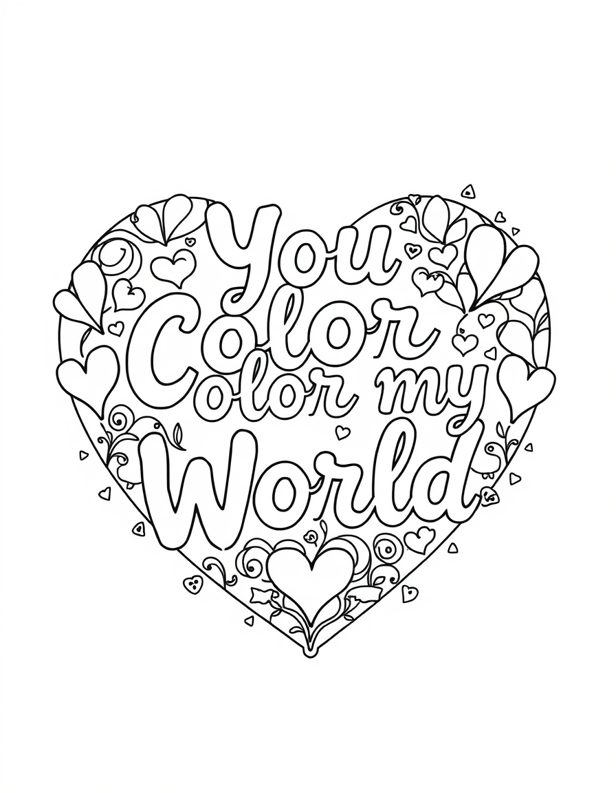 Bring Color To Someone'S Heart