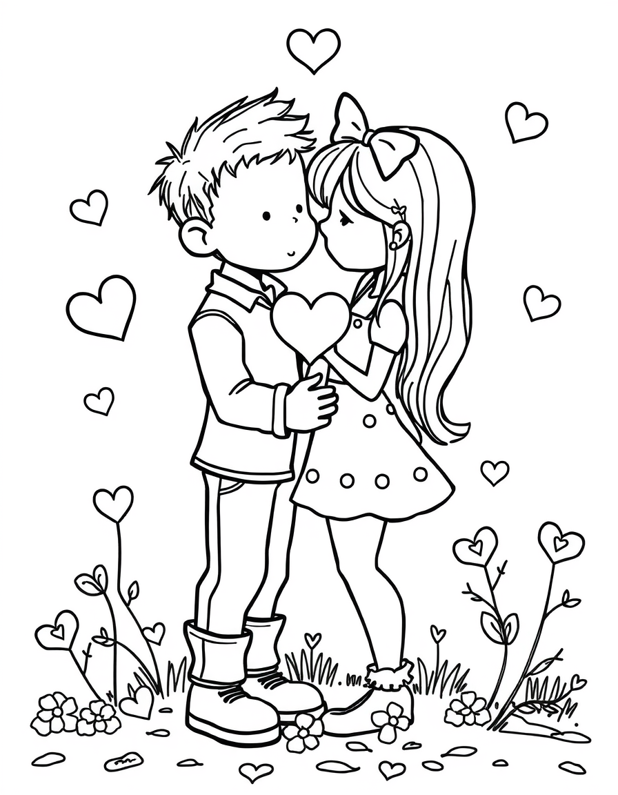 Celebrate Love With Coloring Fun