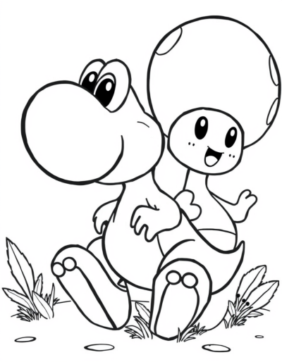 Cute Side Characters Playing Hide And Seek