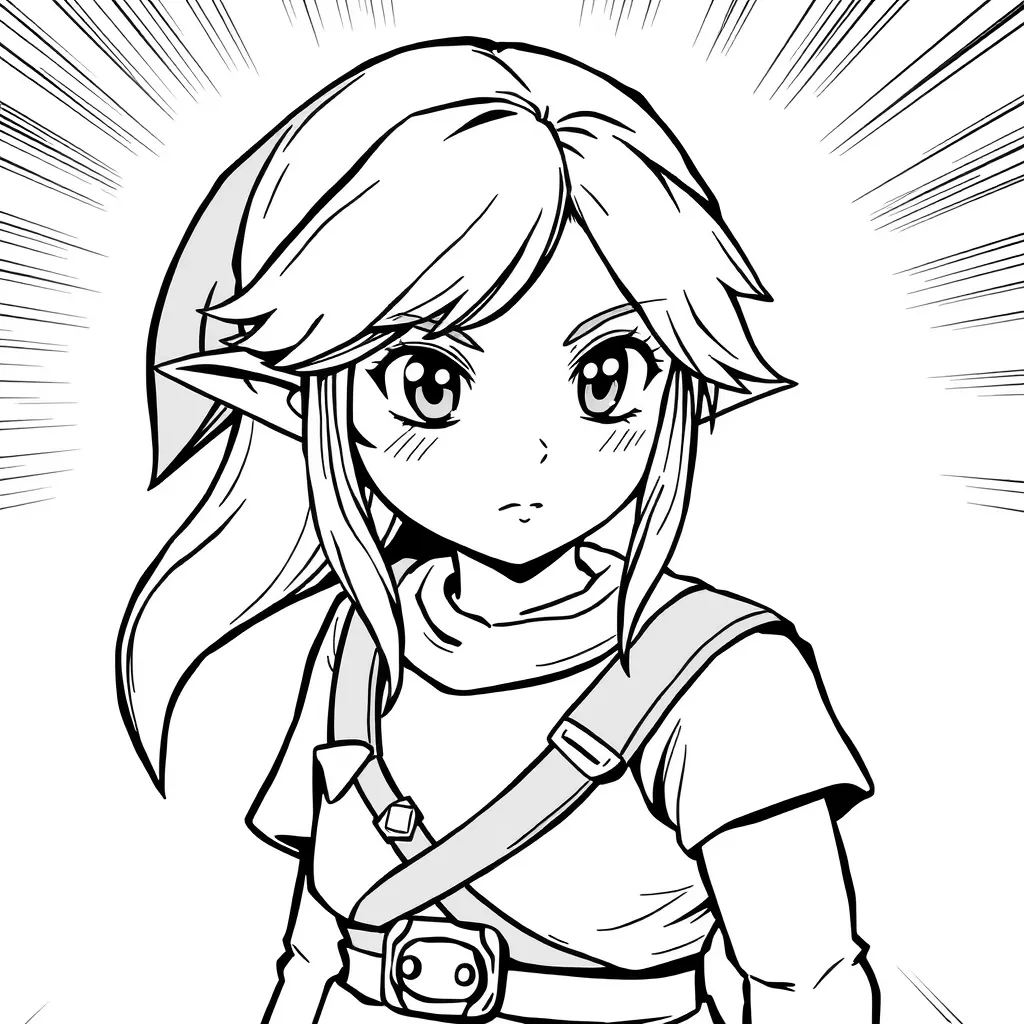 Zelda Coloring Sheets