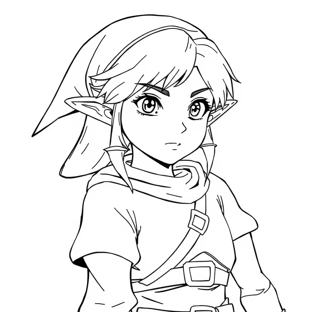 Zelda Coloring Pictures