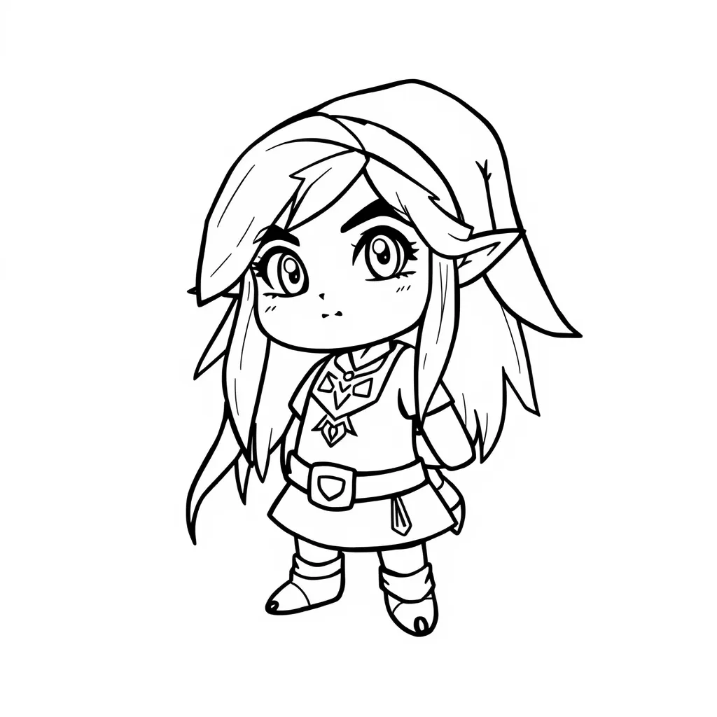 Zelda Guardian Coloring Pages