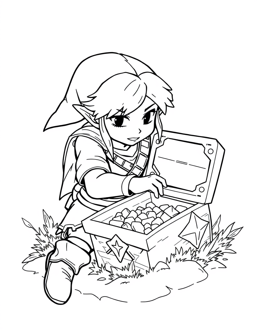 Link Finding A Hidden Treasure Chest