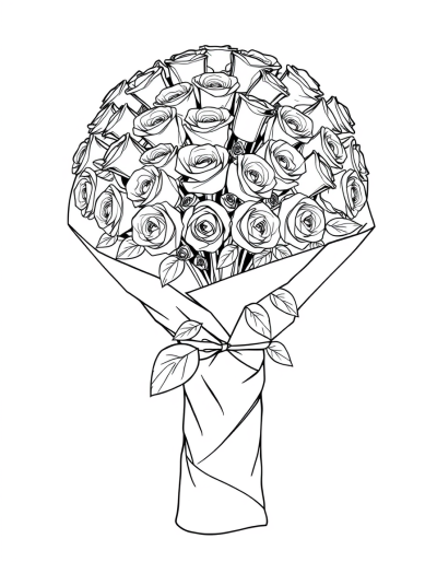 A Giant Bouquet Stands Tall