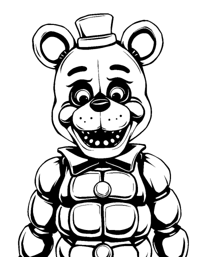 Eerie Music Playing As Freddy Approaches