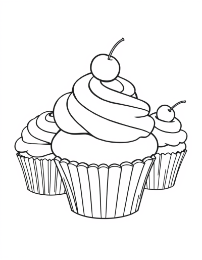 Cupcake With A Cherry On Top