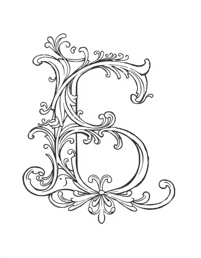 Decorate The Ornate Initial Letter