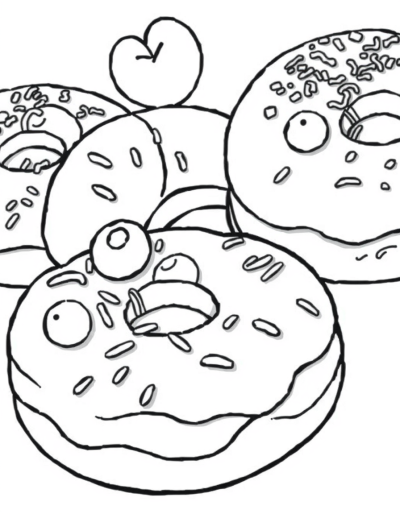 Cookies With Frosting And Rainbow Sprinkles