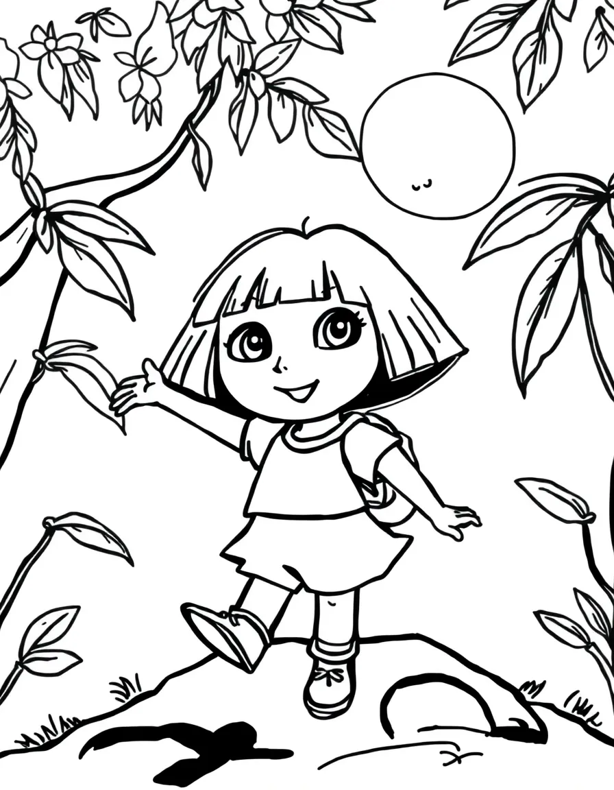 Dora Color Sheets