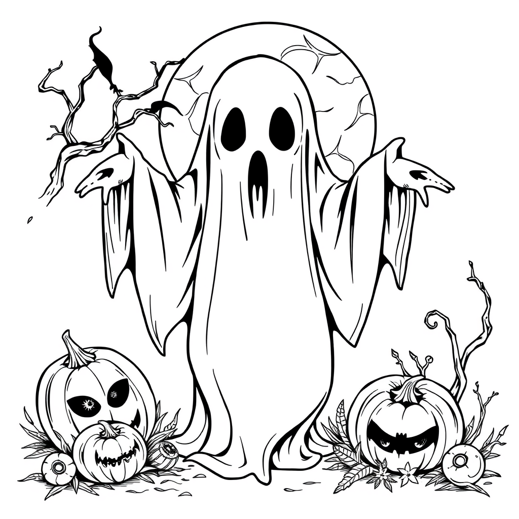 ghost-classic-halloween-coloring