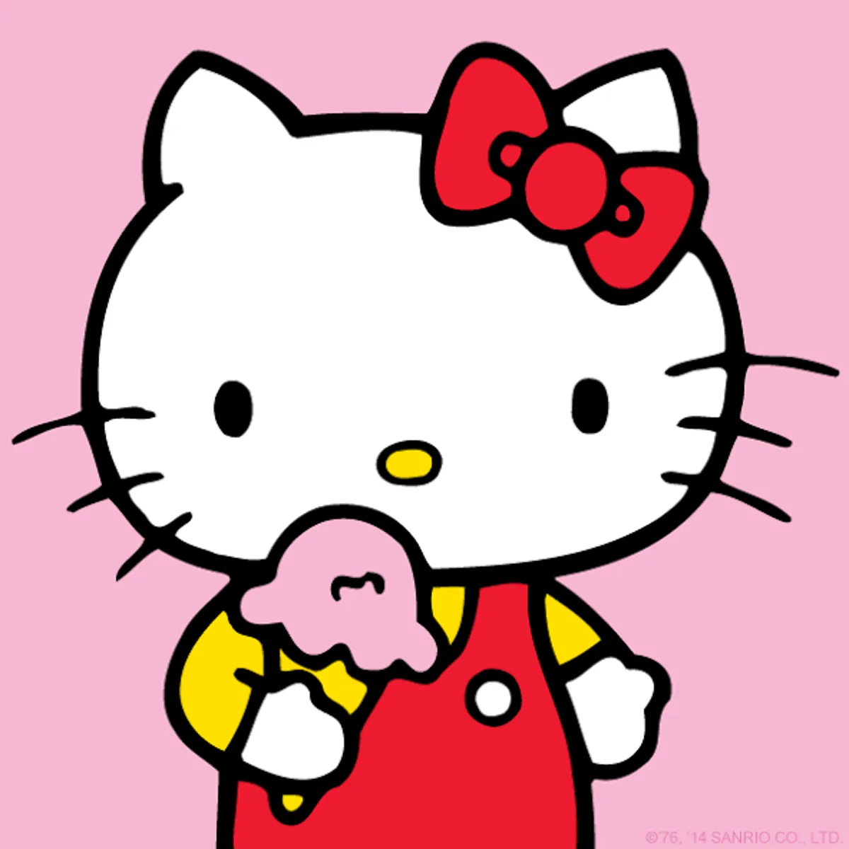 Hello Kitty Coloring Page