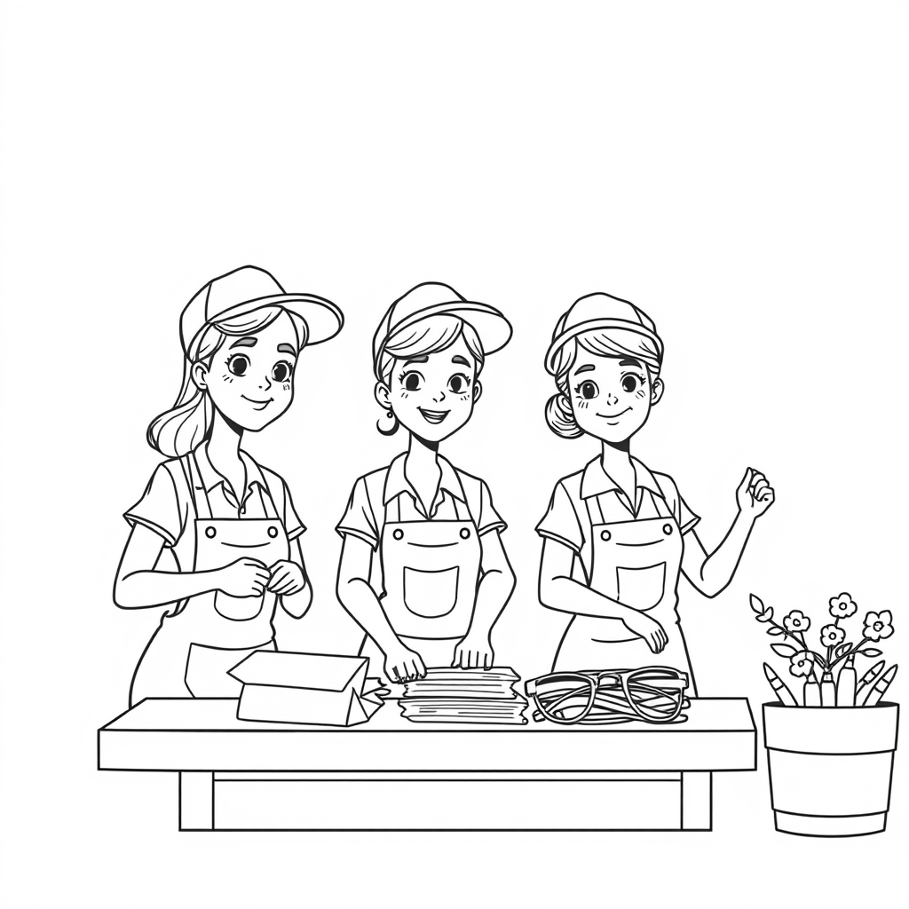 May Day Coloring Pages